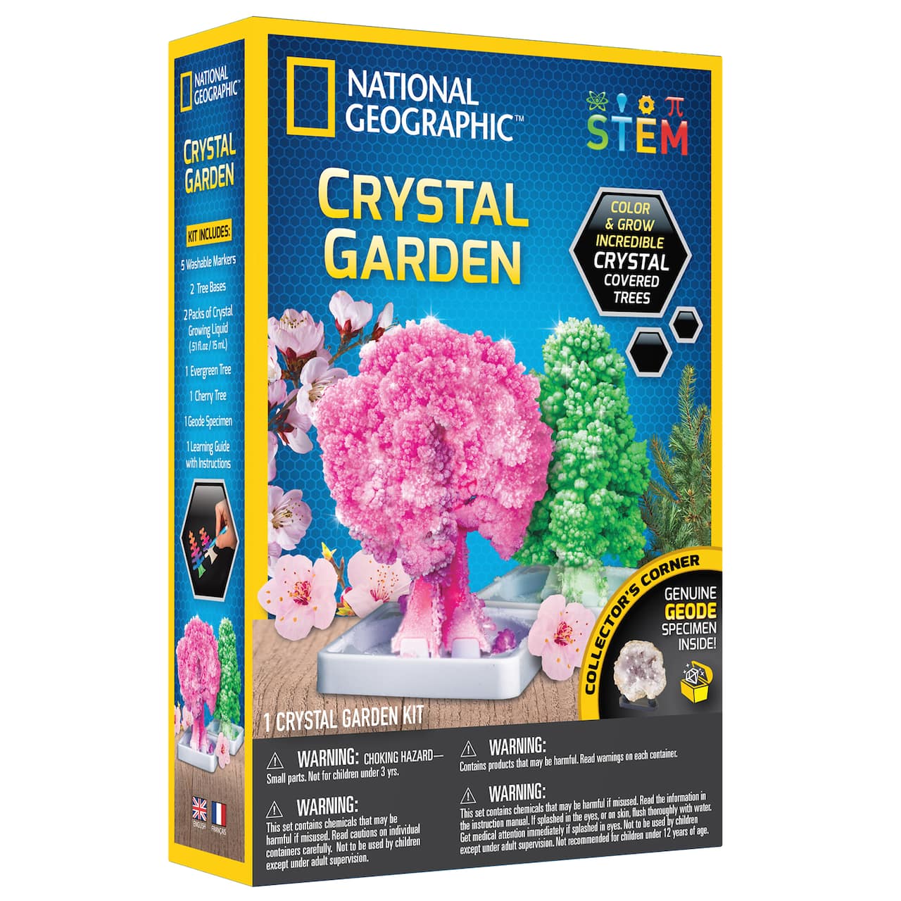 8 Pack: National Geographic&#x2122; Crystal Garden Kit